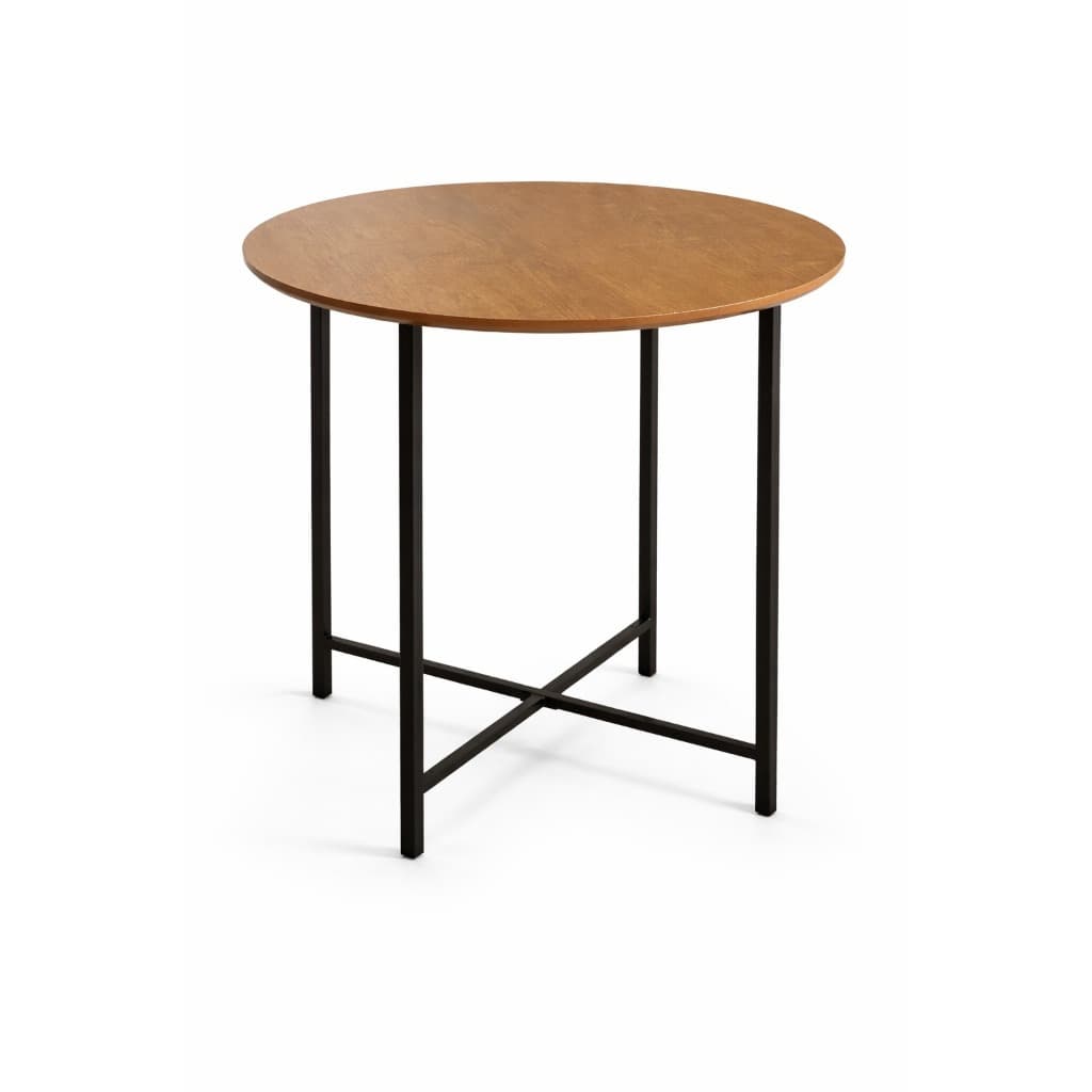Mesa Bistrô Redonda 80 cm Base Estrela Ideal para Área Gourmet e Cozinha