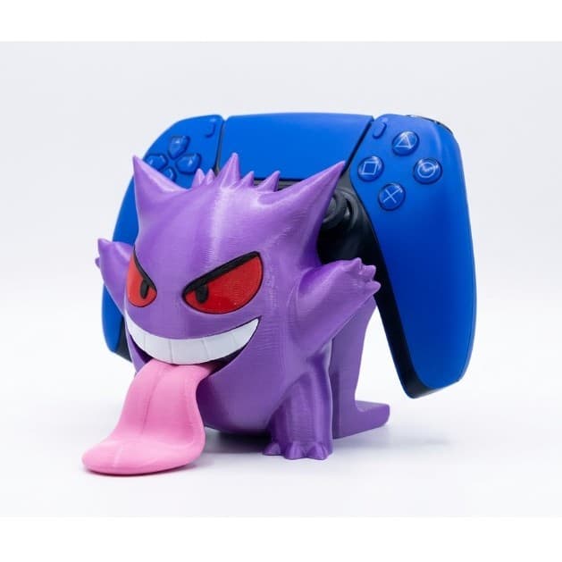 SUPORTE GENGAR PARA CONTROLE PS4/PS5 | Porta Controle Gamer Pokemon