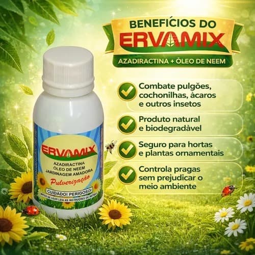 ERVAMIX INSETICIDA NATURAL 50 ML