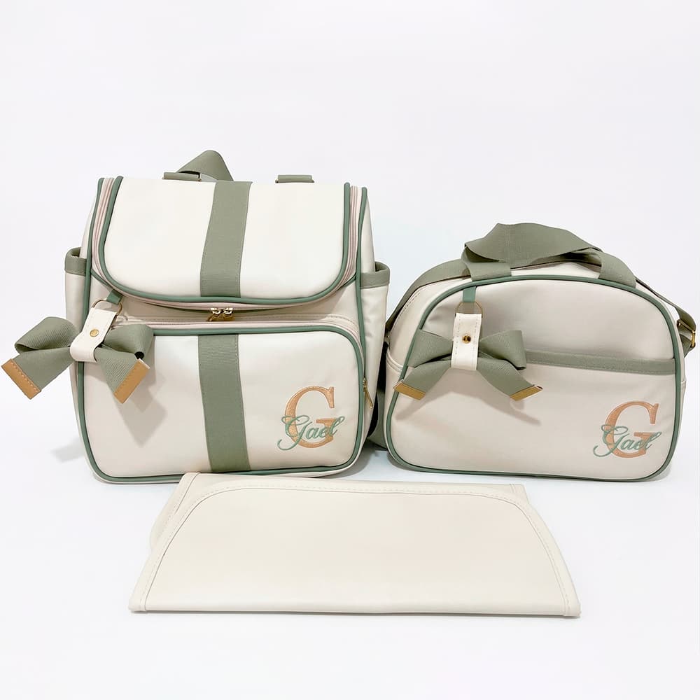 Bolsas de Maternidade Menino e Menina Kit 3 Peças Personalizado Saída Maternidade Multifuncional