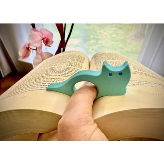 Marcador de Página Gatinho – Suporte para Leitura