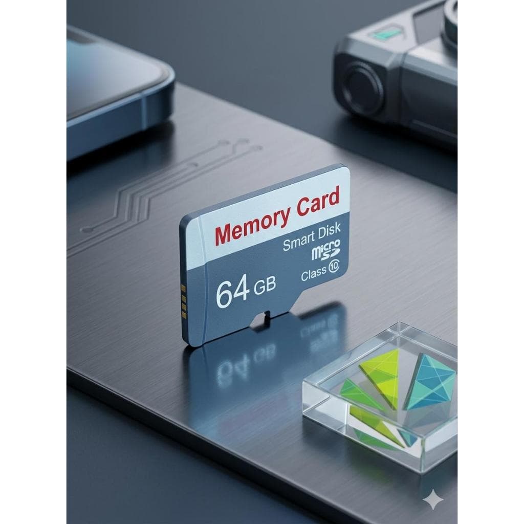 Cartão de memória 64GB Micro SD MEMORY CARD.
