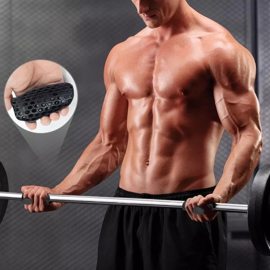 Luva Academia Grip Profissional Protetor de Mão Academia Musculação