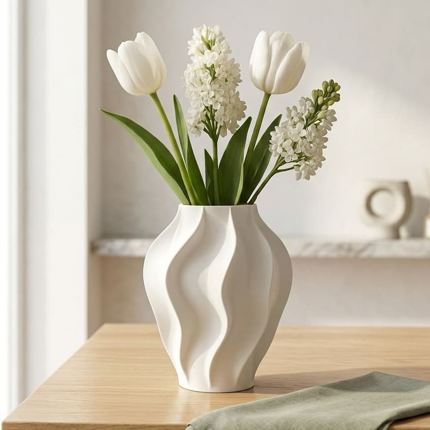 Vaso de Plantas Decoração Lux Moderno Minimalista e Elegante