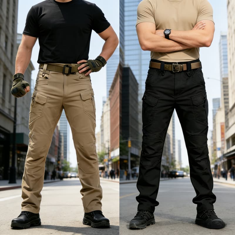 Calça Cargo Alta Táticas Finas Outdoor Masculina Qualidade Trabalho Calças Esportivas do Exército à Prova D'água QUALY