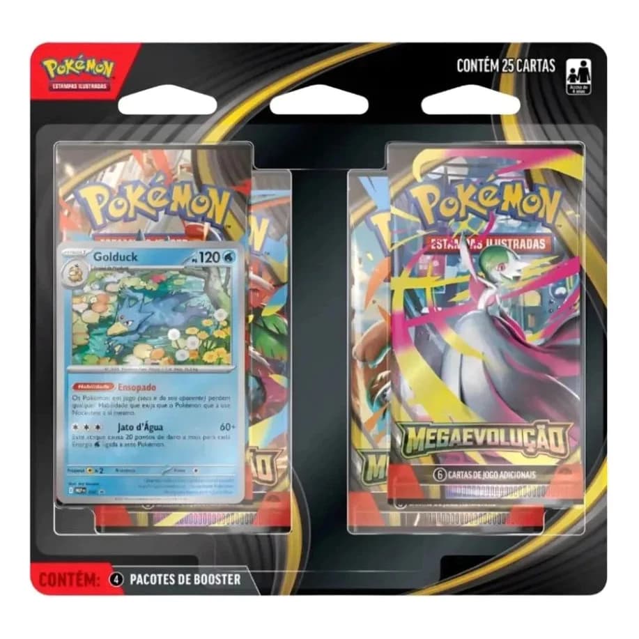 Blister Pokémon Quadruplo Megaevolução