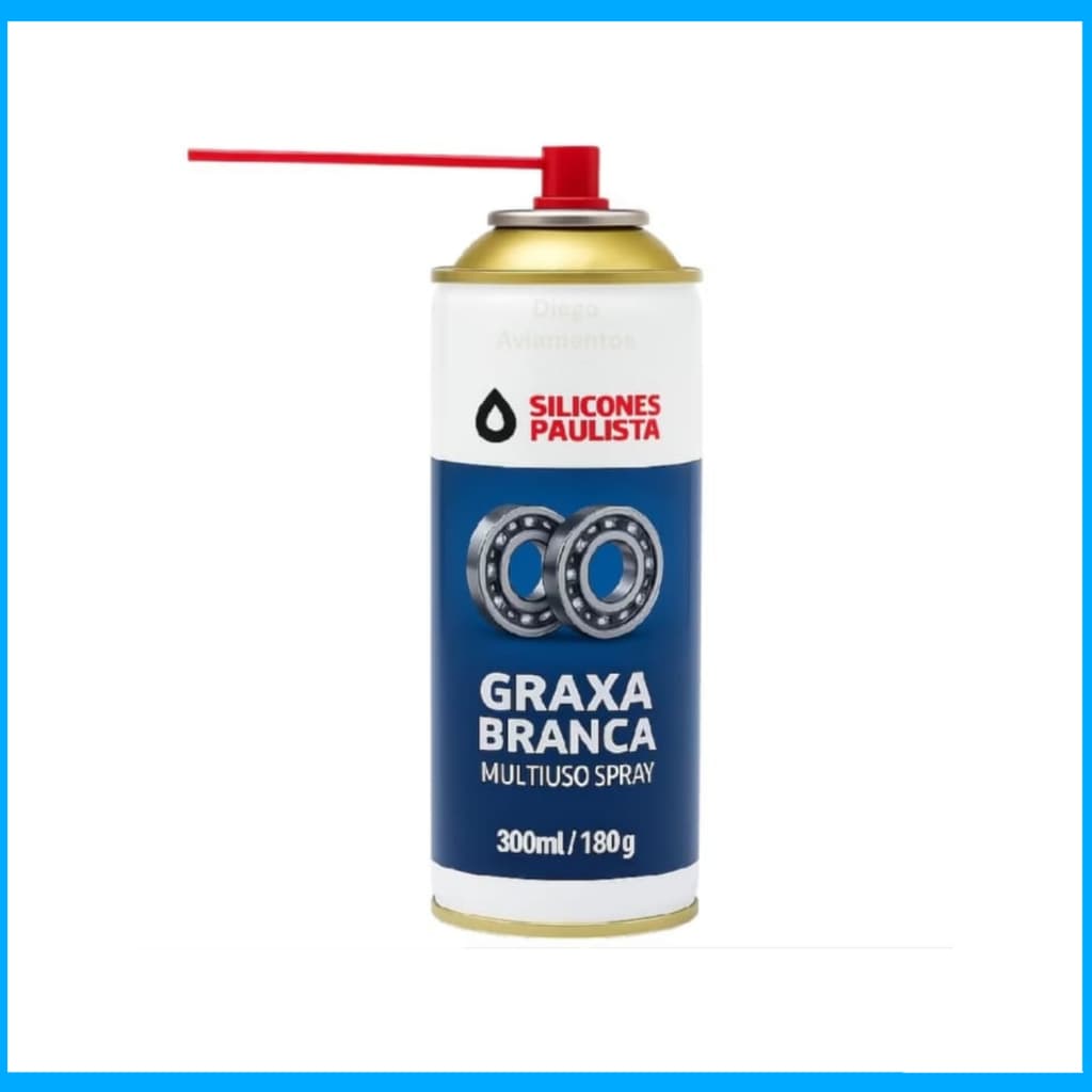 Graxa Spray branca multiuso...