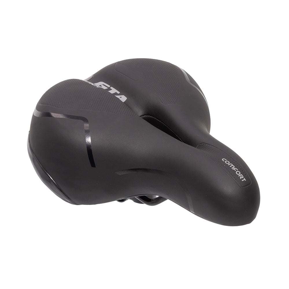Selim Banco Bike Gel 2 Molas Largo Confortável Anatômico Banco Bicicleta Macio C/ Refletor MTB Speed