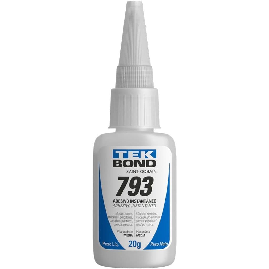Adesivo Instantaneo TekBond 793 20g B - Bico Fino, unidade