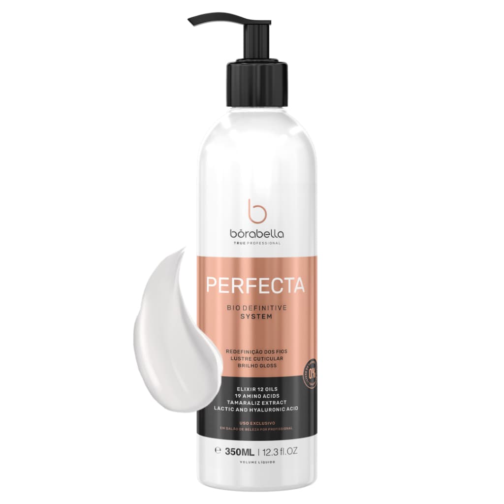 Escova Progressiva Borabella Perfecta 350ml 19 Aminoacidos Bio Definitive