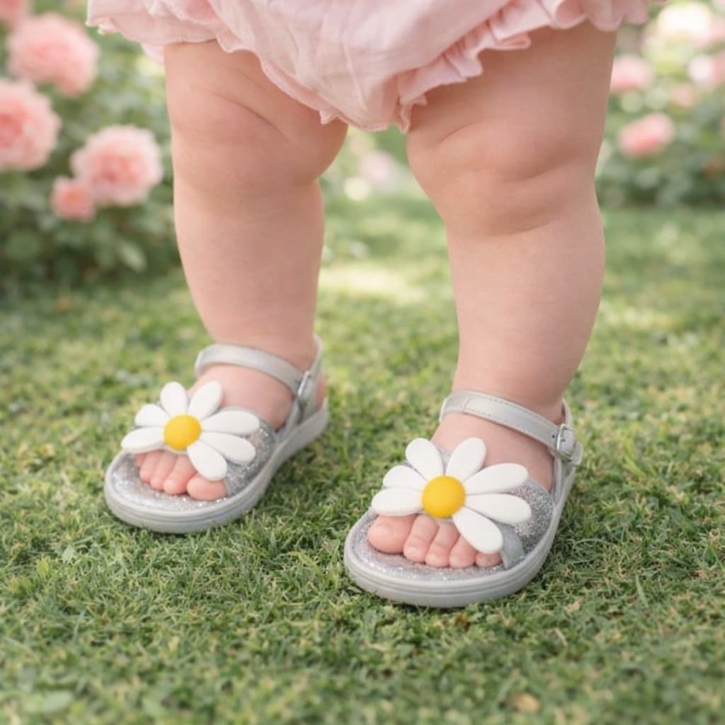 Sandália Infantil Bebê Margarida Delicada – Conforto e Estilo do 19 ao 26