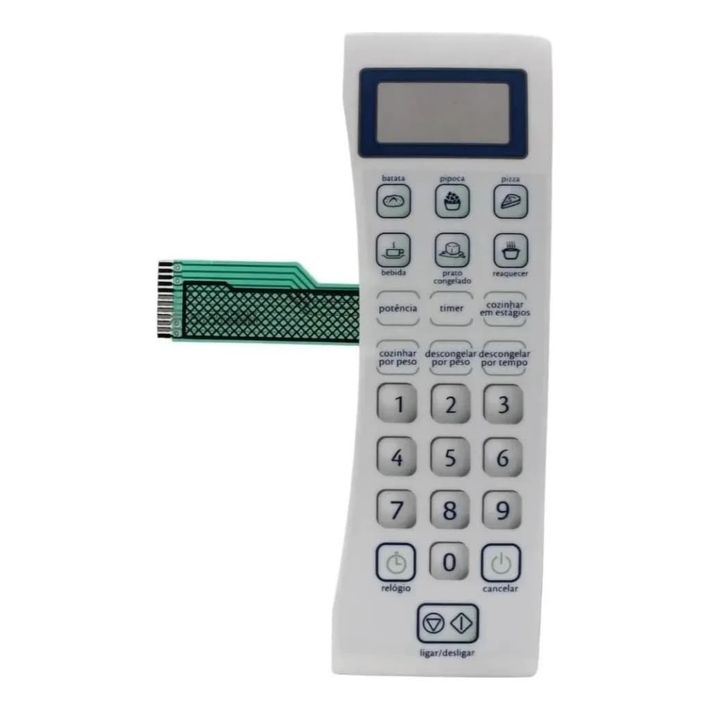 Membrana Teclado Microondas Compatível Consul Cms18bb Novo
