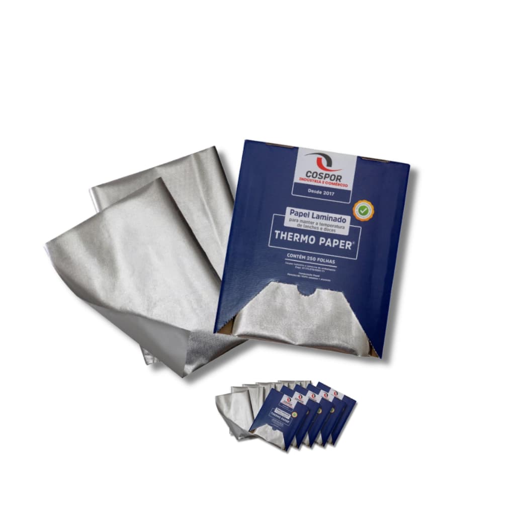 KIT PAPEL ACOPLADO TERMICO - 1250 UNIDADES