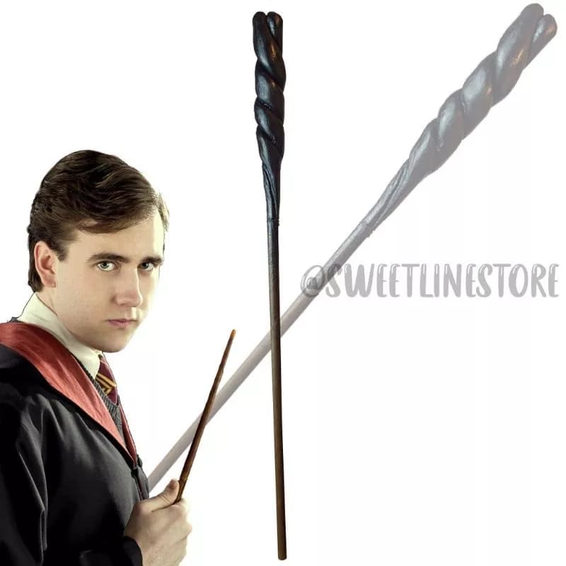 VARINHA ARTESANAL NEVILLE LONGBOTTOM DA SAGA HARRY POTTER