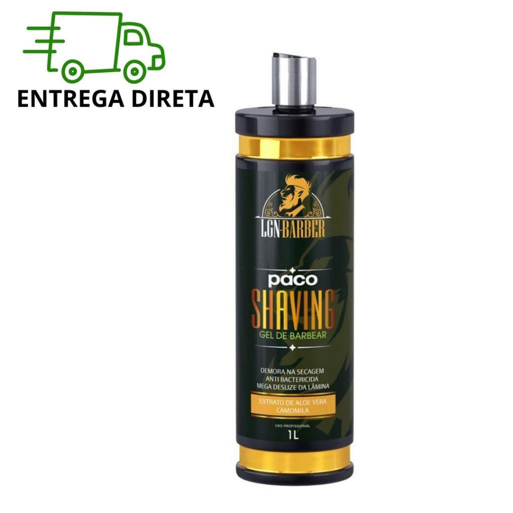 Shaving gel de barbear fragrância Paco 1LT - LGN Barber
