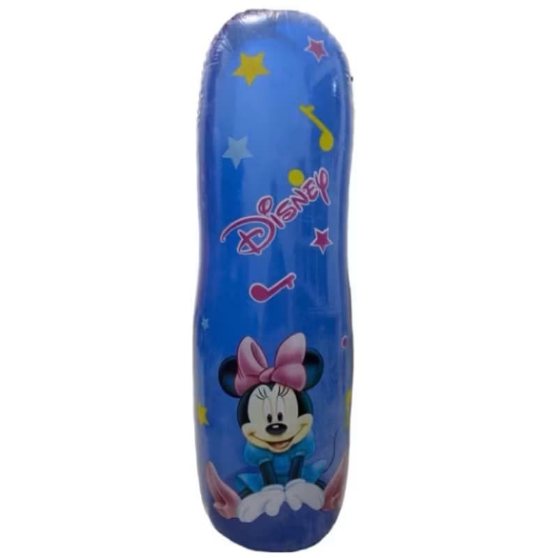 João Bobo Inflável Minnie Mouse 90cm - Diversão Infantil com Enchimento Fácil