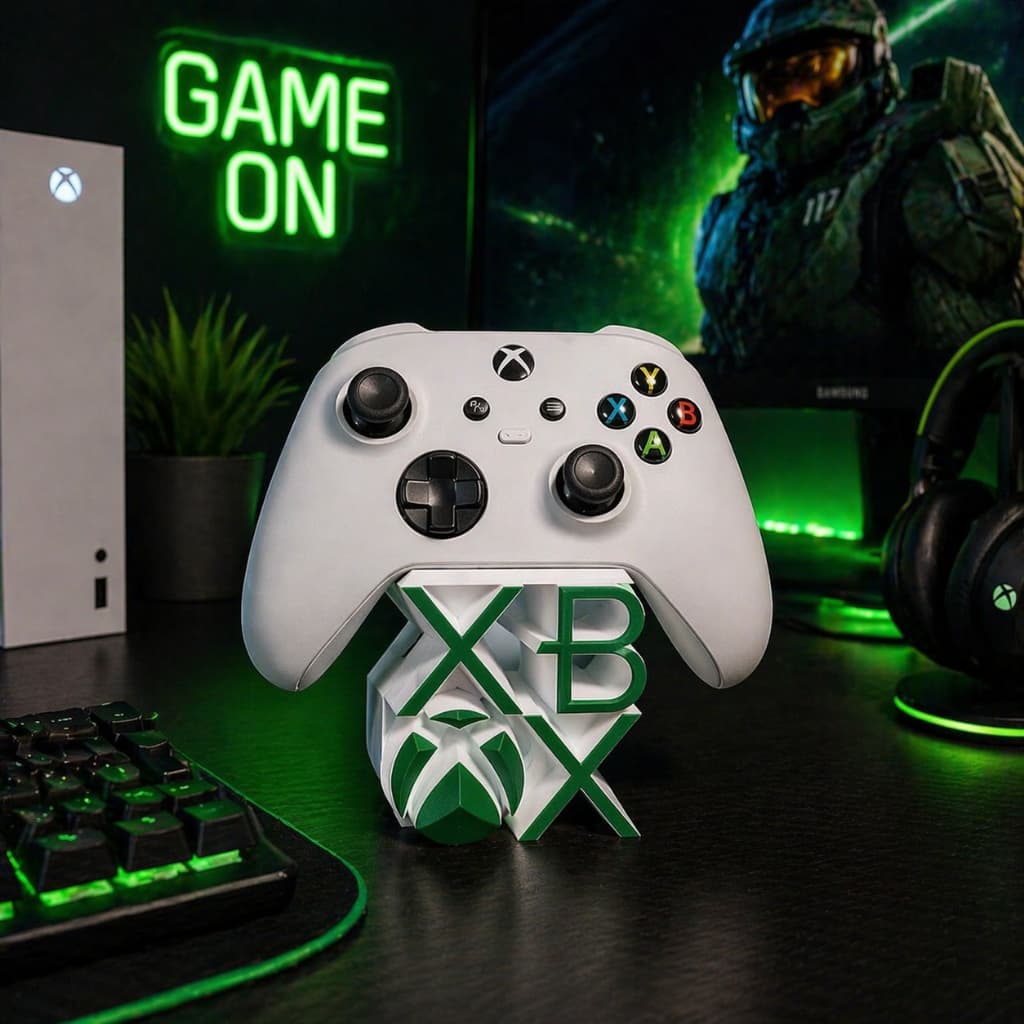Suporte para Controle Xbox Organizador Gamer Base Decorativa de Mesa
