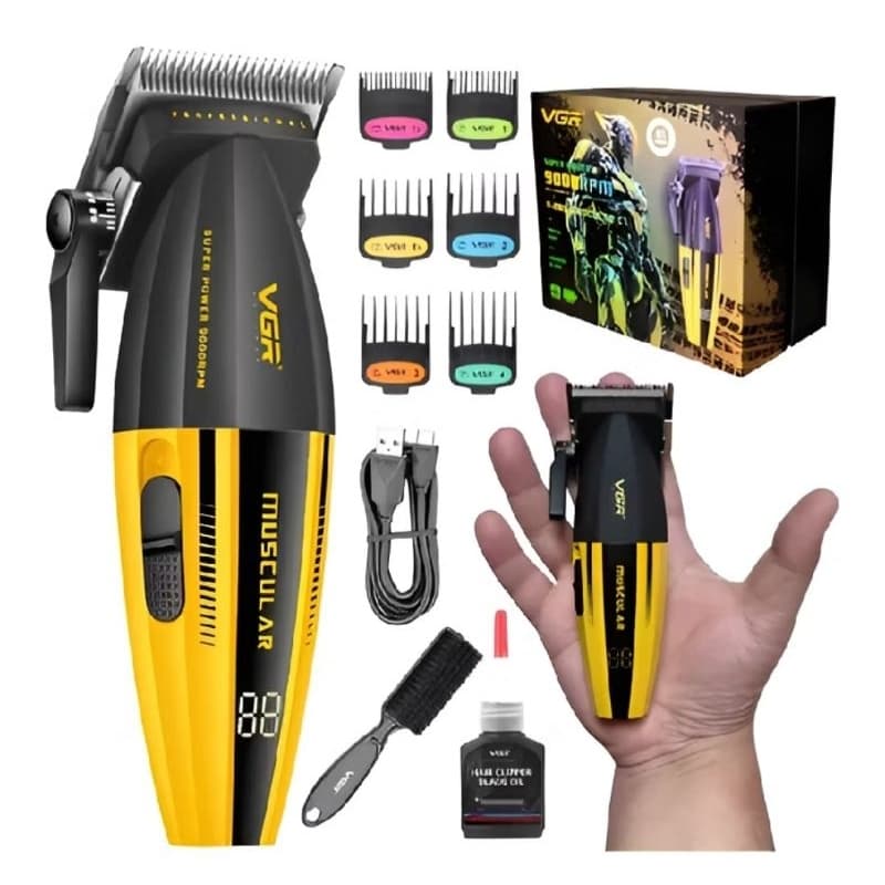 Máquina de Cortar Cabelo VGR- V285 9.000rpm