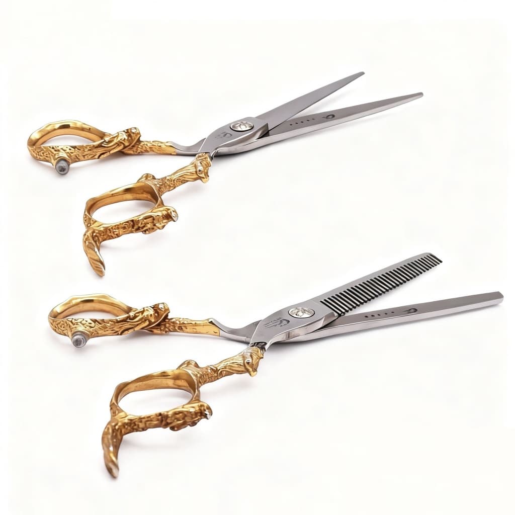 Tesoura de Corte Dragão Tesoura UMI Dragão Tesoura de Corte De Cabelo Profissional Umi Dragão