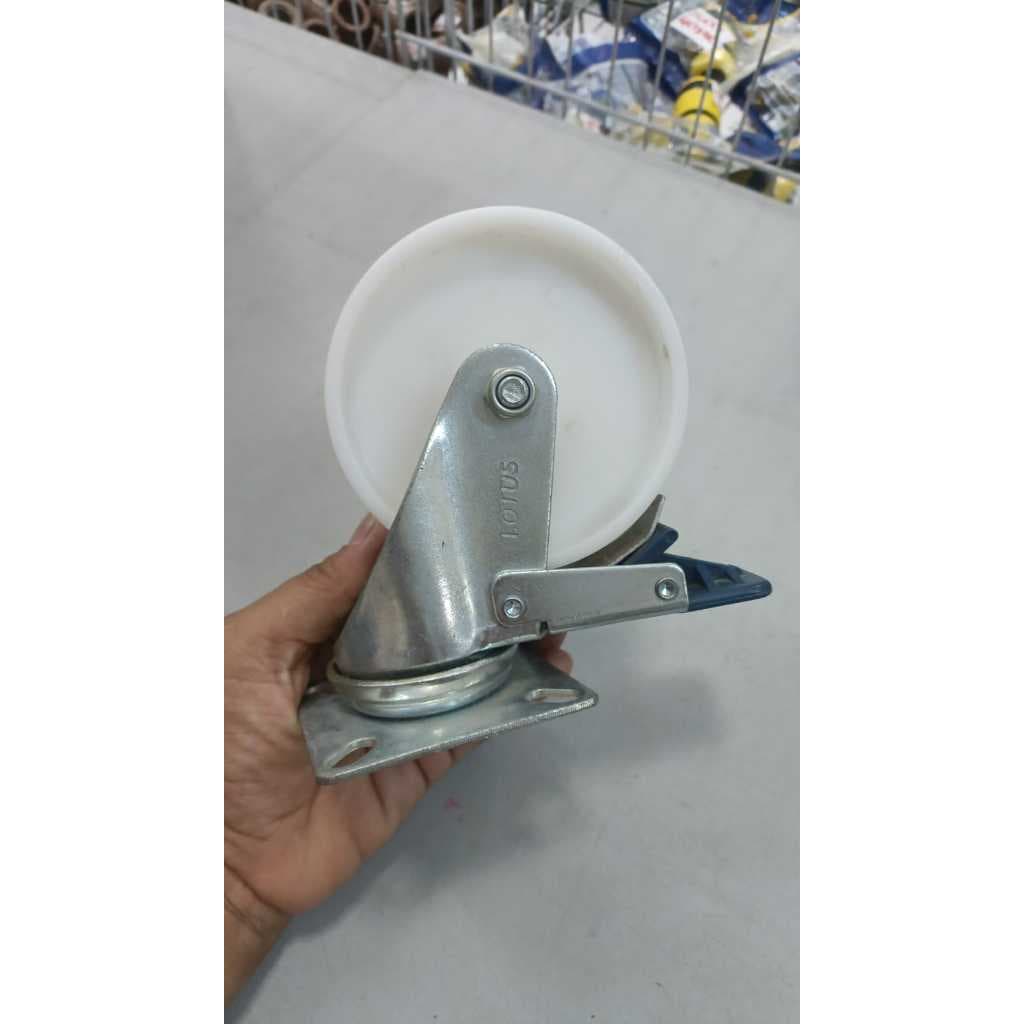 RODIZIO PP 100MM 100Kg COM FREIO