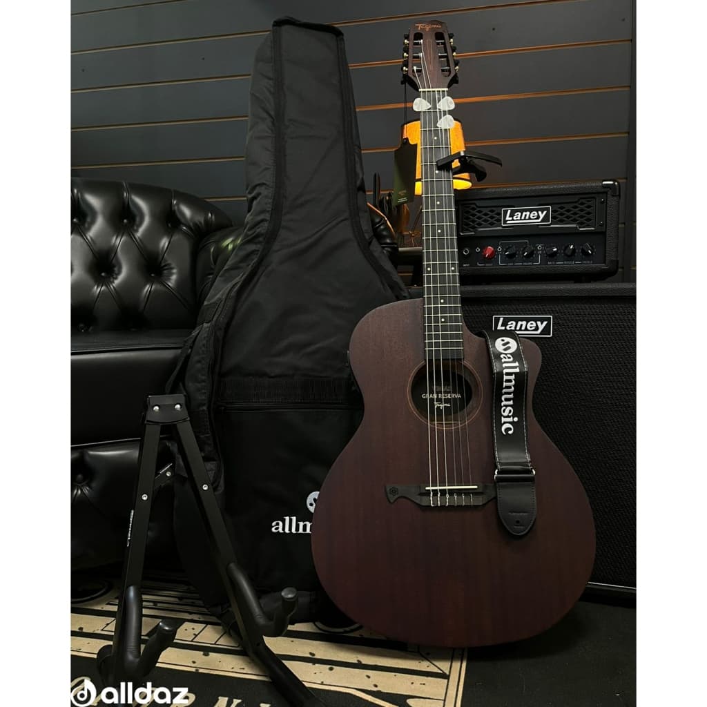 Kit Violão Tagima Vegas Nylon Dark Mahogany Capa+Acessórios Completo
