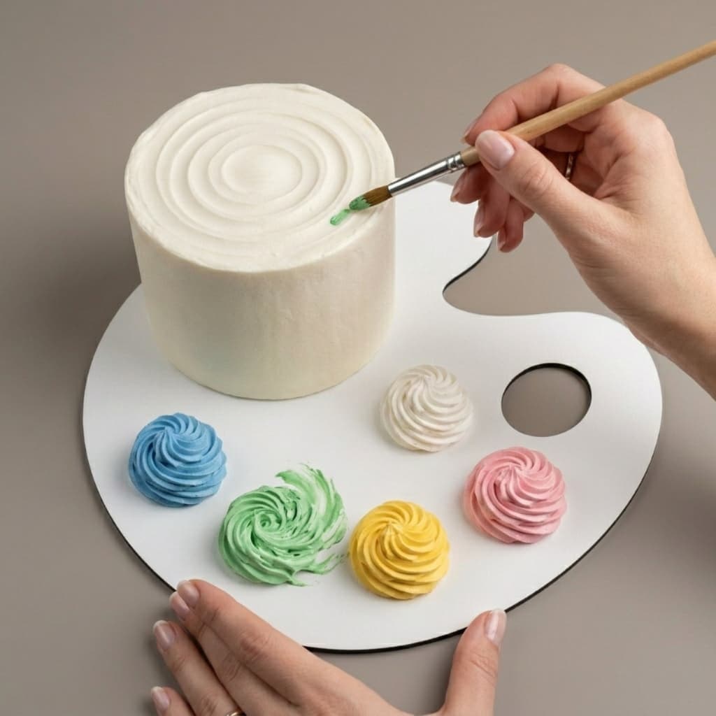 10 Und Cake Board Paleta Para Pintar Bolo