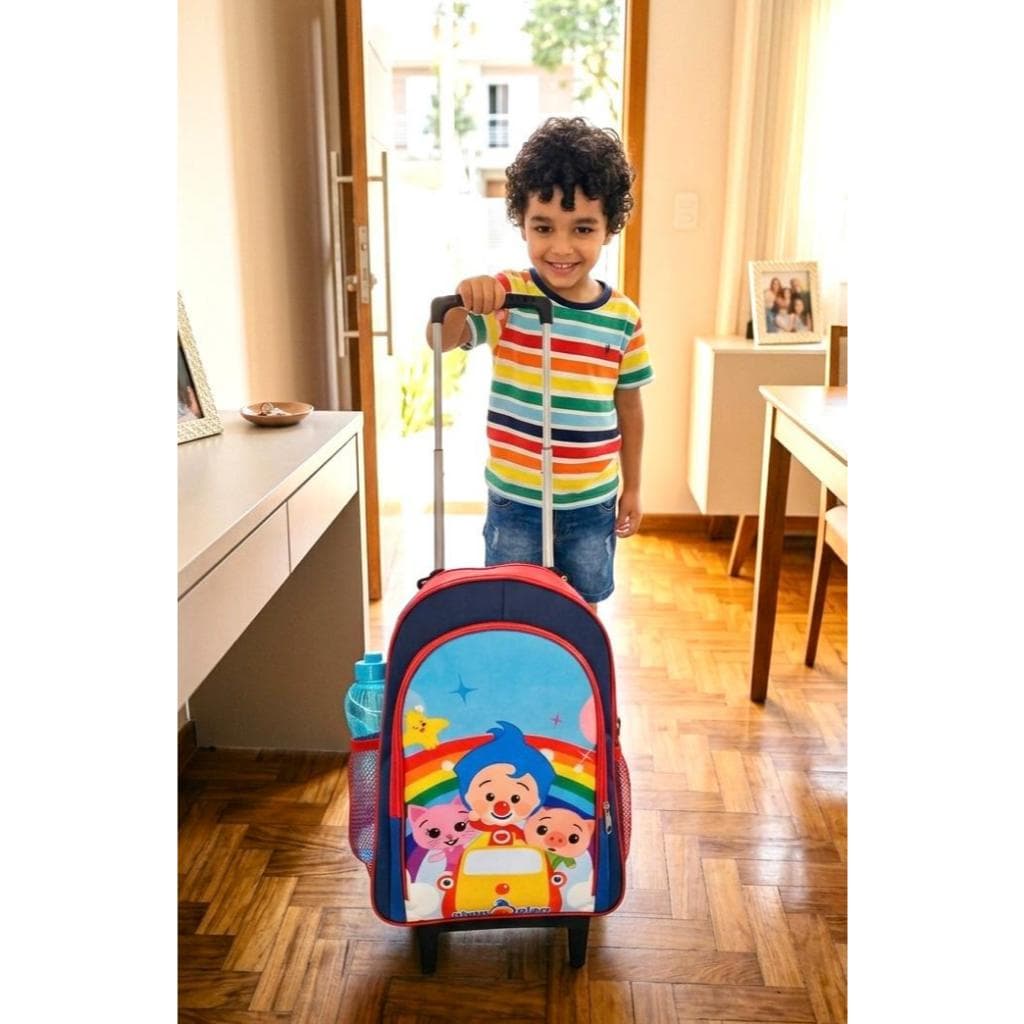 Mochila Rodinhas Herois do Coracao