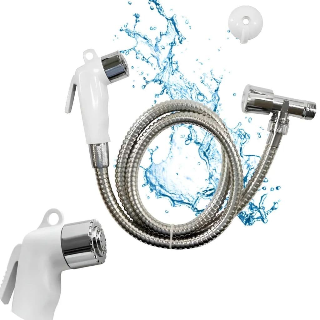 Ducha Higiênica 120 Cm ABS BRANCO para Banheiro Bidê Chuveirinho
