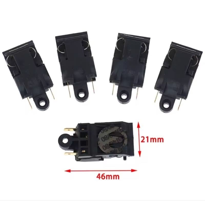3 Pçs Interruptor Termostato para Chaleira Elétrica 16A 250V Automático Universal Segurança Térmica