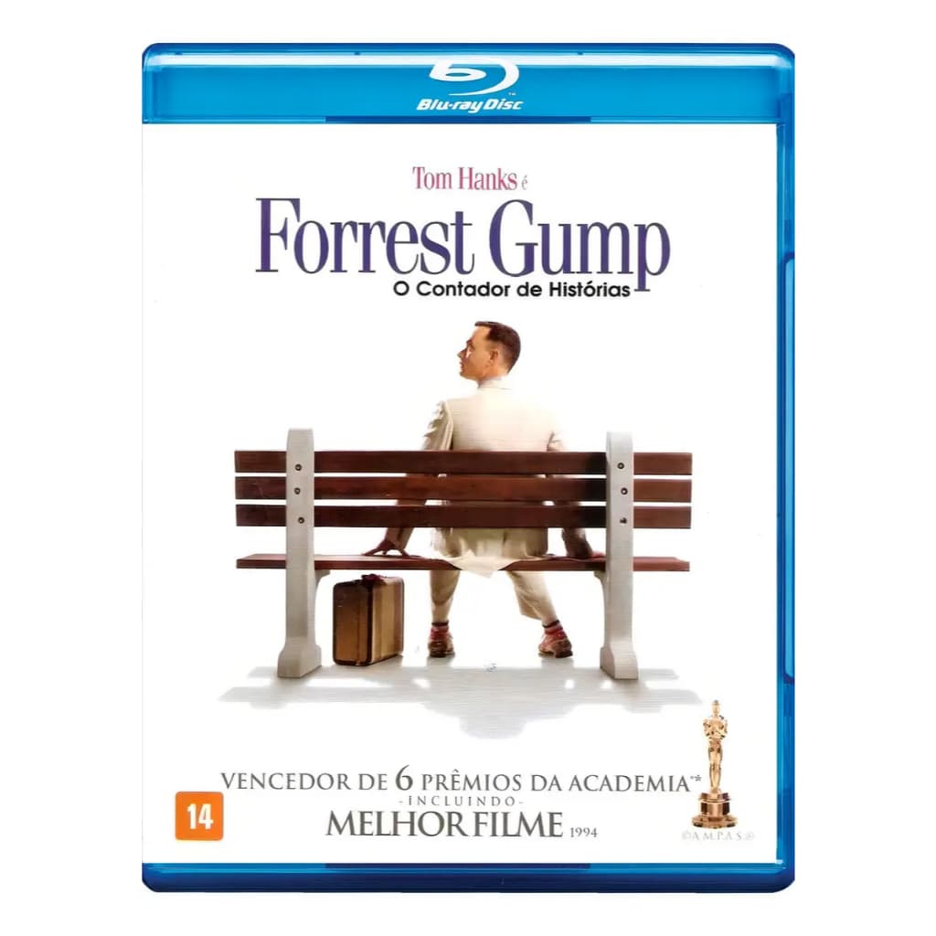 Forrest Gump: O Contador de Histórias - Tom Hanks (Novo e Lacrado) -  Blu-ray
