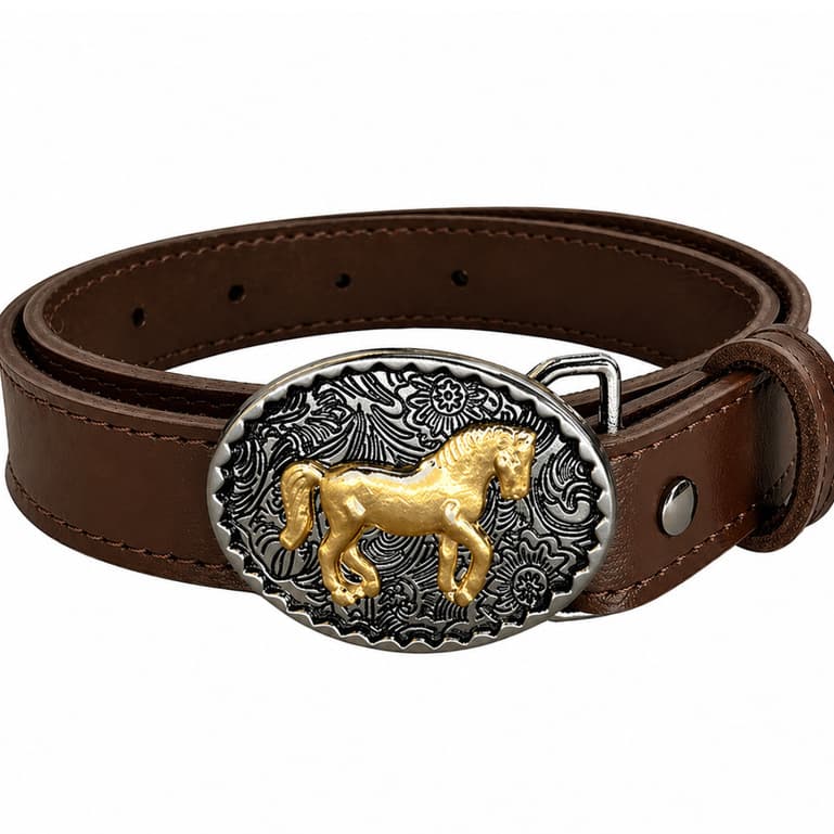 Cinto Country Infantil Unissex café preto caramelo Rodeio Peão festa junina  Cowgirl infantil  promoção