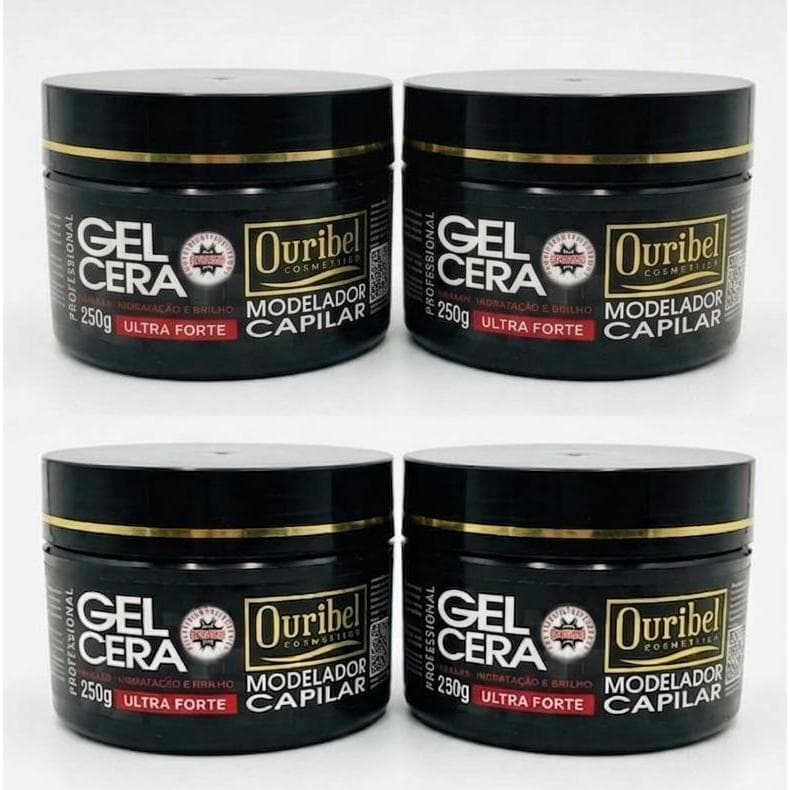 Gel Cera Capilar com efeito molhado Ouribel 250g