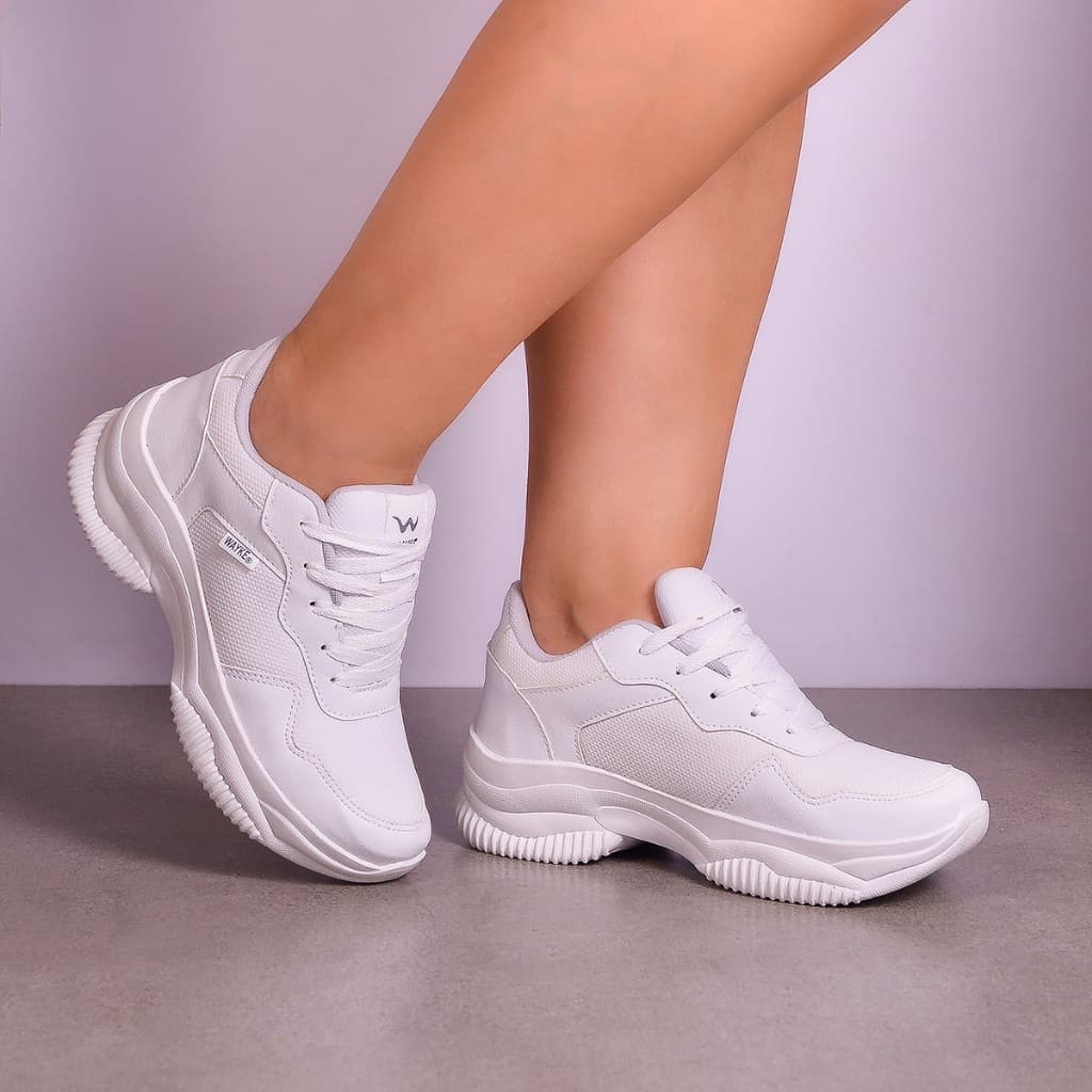 Tenis Plataforma Feminino Chunky Casual Confortável Lançamento