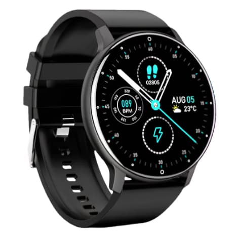 Smartwatch ZL02 Unissex - Novidade 2026, Resistente à Água IP68 e Monitor de Fitness