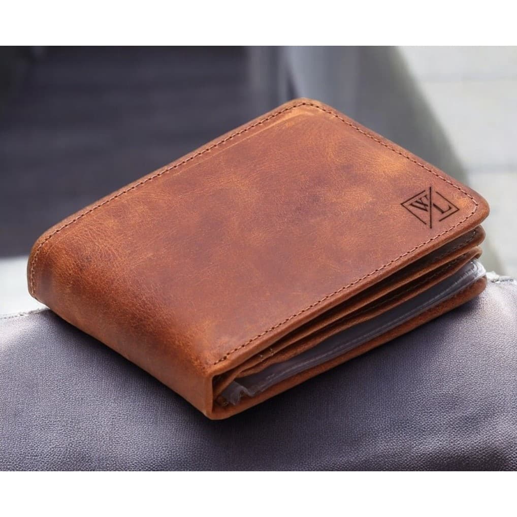 WLT CARTEIRA MASCULINA DE COURO LEGÍTIMO PORTA CARTÃO GRANDE CABE RG CNH ALTA QUALIDADE PREMIUM