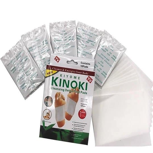 Kit 10 Adesivos Detóx para Pés –  Elimine Toxinas Enquanto Dorme