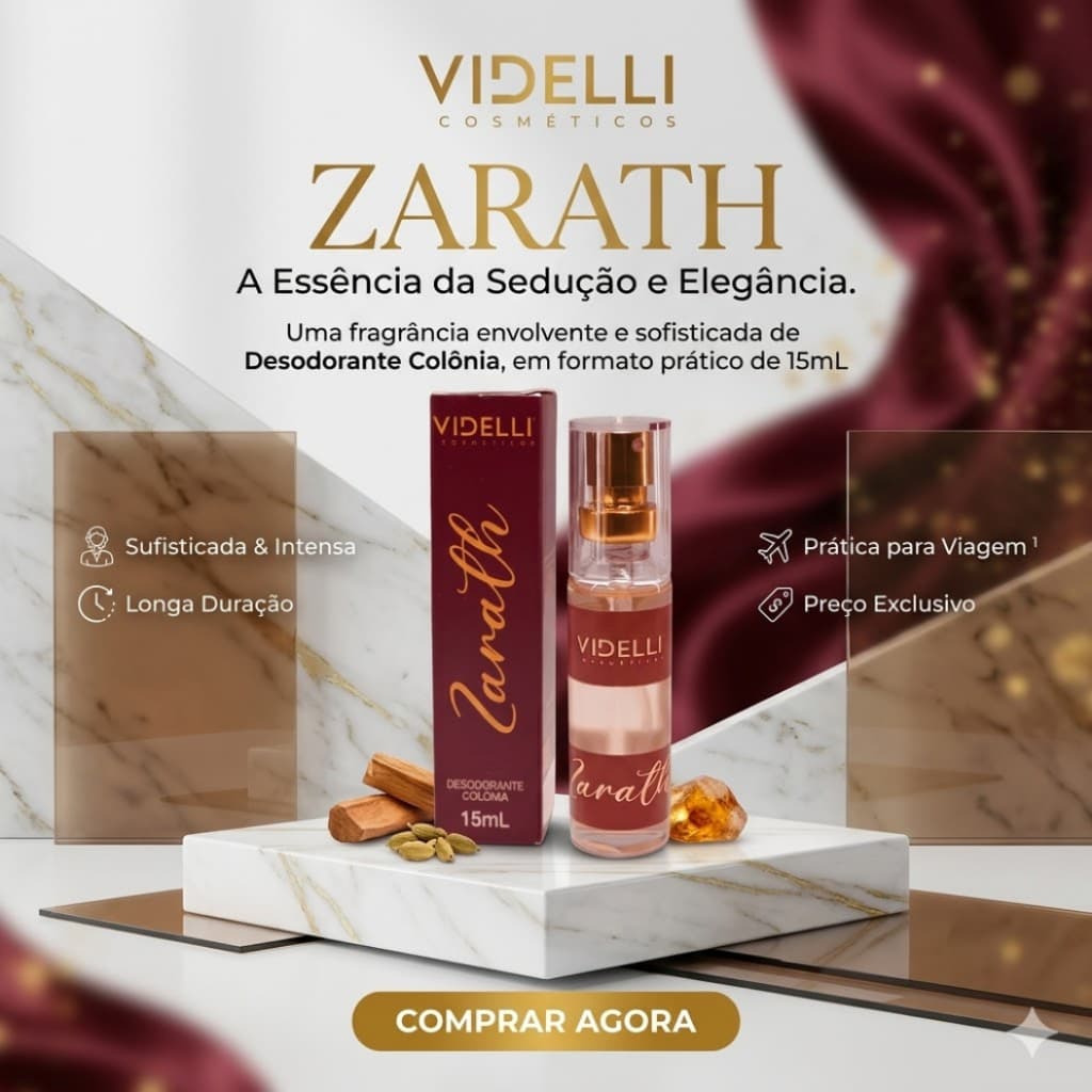 Desodorante Colônia Zarath Forbelle Professional - 15ml