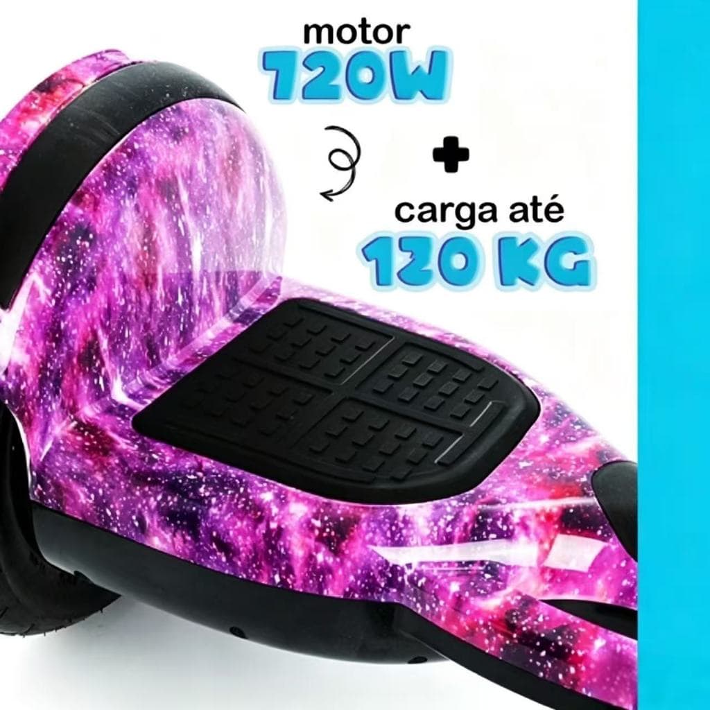 Hoverboard Overboard Infantil Adulto Elétrico 6,5Led Bluetooth Bateria De Grande Capacidade Motor