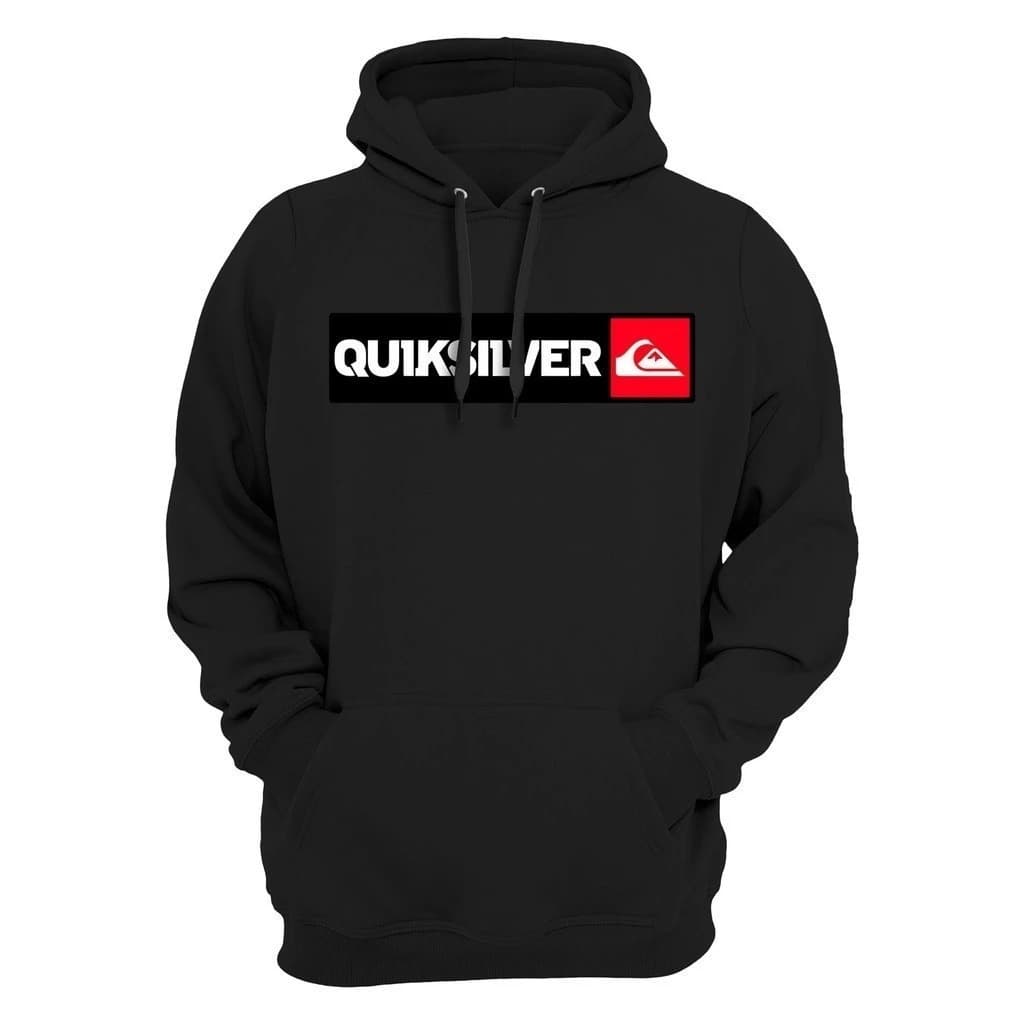 Moletom Masculino Canguru Quiksilver Com Capuz Flanelado Premium
