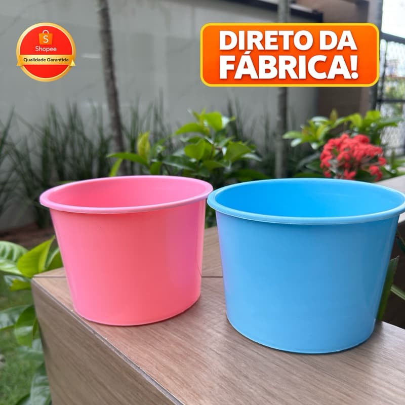 Kit 25 Baldes de Pipoca 1,5L Plástico | Ideal para Festas e Eventos
