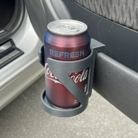Suporte Porta Copos Latas e Garrafas para Porta de Carro Fácil Uso Universal
