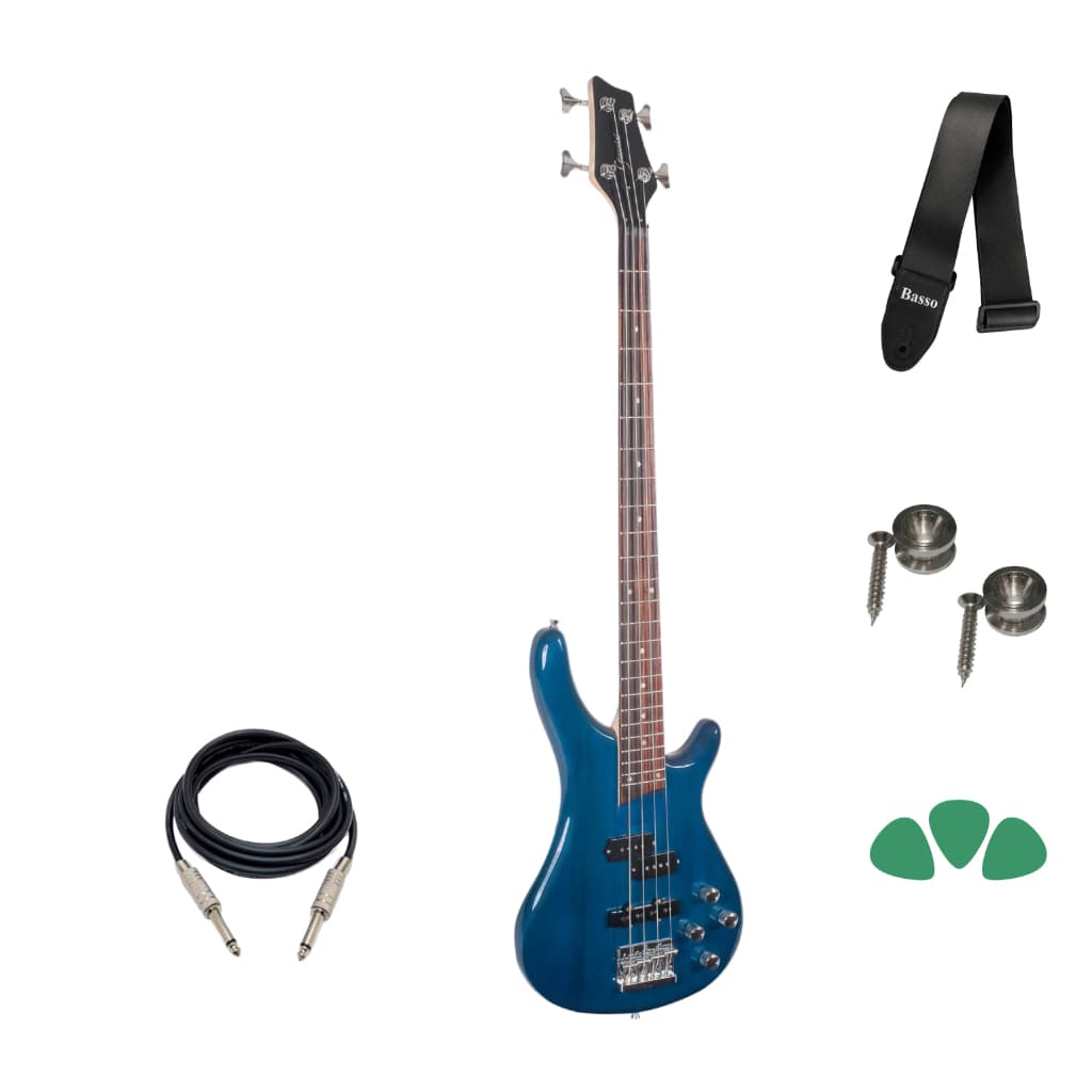 Contra-baixo Elétrico 4 Cordas Giannini Gb-200a Blue