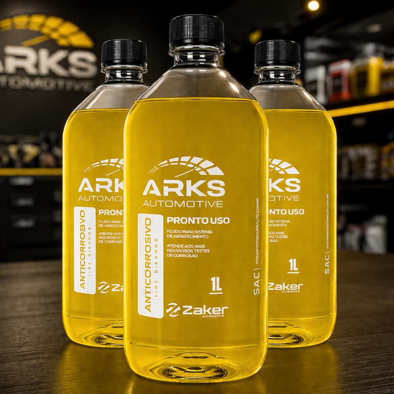 Aditivo Pronto Uso Radiador Amarelo Anticorrosivo Premium Evita Superaquecimento