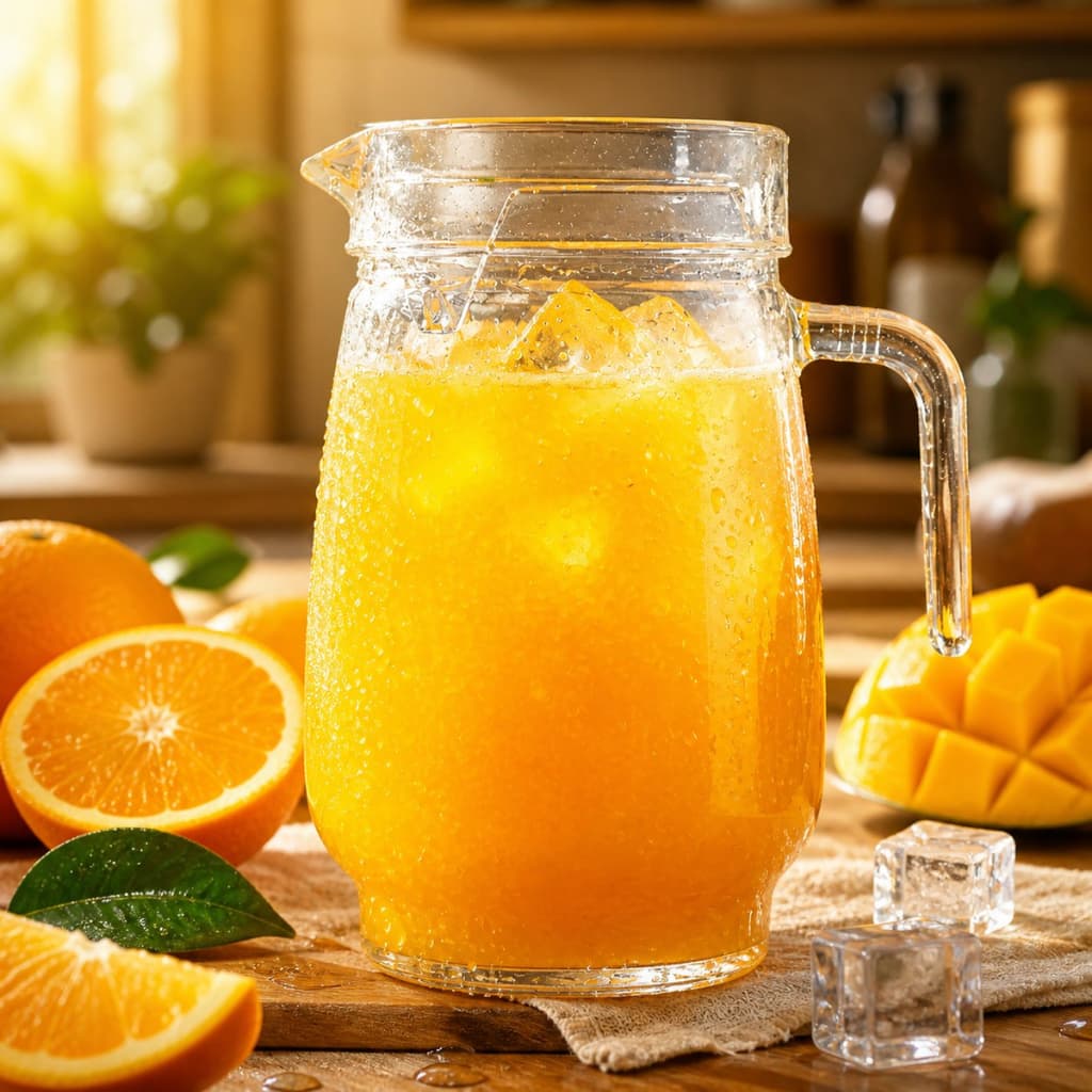 Jarra De Vidro 1,5 Litros Jarra Com Tampa Garrafa De Vidro Geladeira Suco Água Jarra Vidro 1500 ML