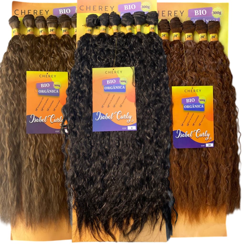 Cabelo Orgânico Isabel Curl Cherey 300g