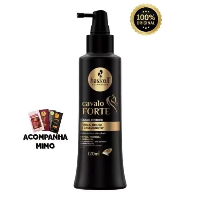 Tônico Ativador de Crescimento Cavalo Forte haskell 120ml