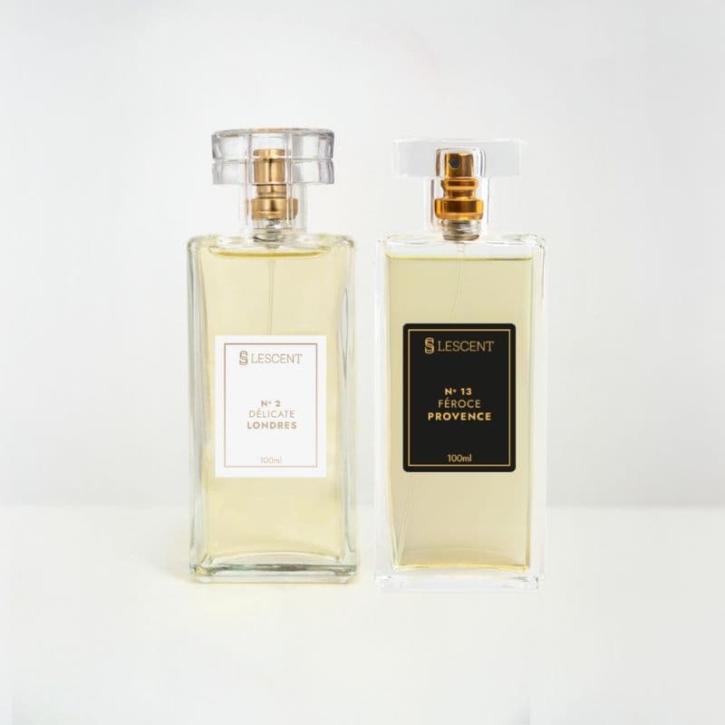 Kit Dueto Unissex Nº 2 + Nº 13 100ml | Best-Sellers Feminino e Masculino | Fragrâncias Inspiradas