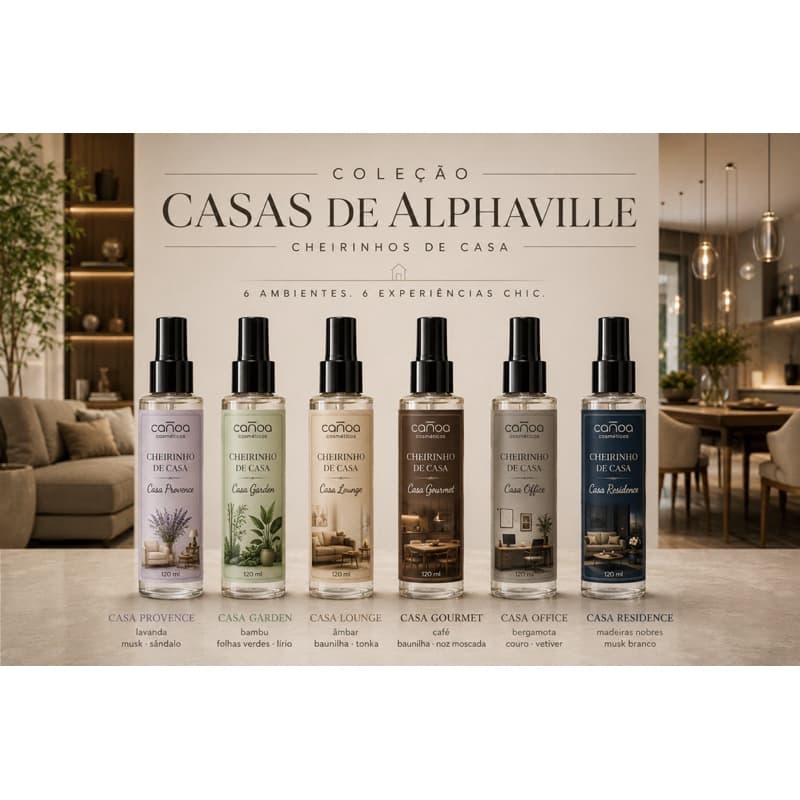 Cheirinho de Casa Alphaville | Aroma Sofisticado e Elegante