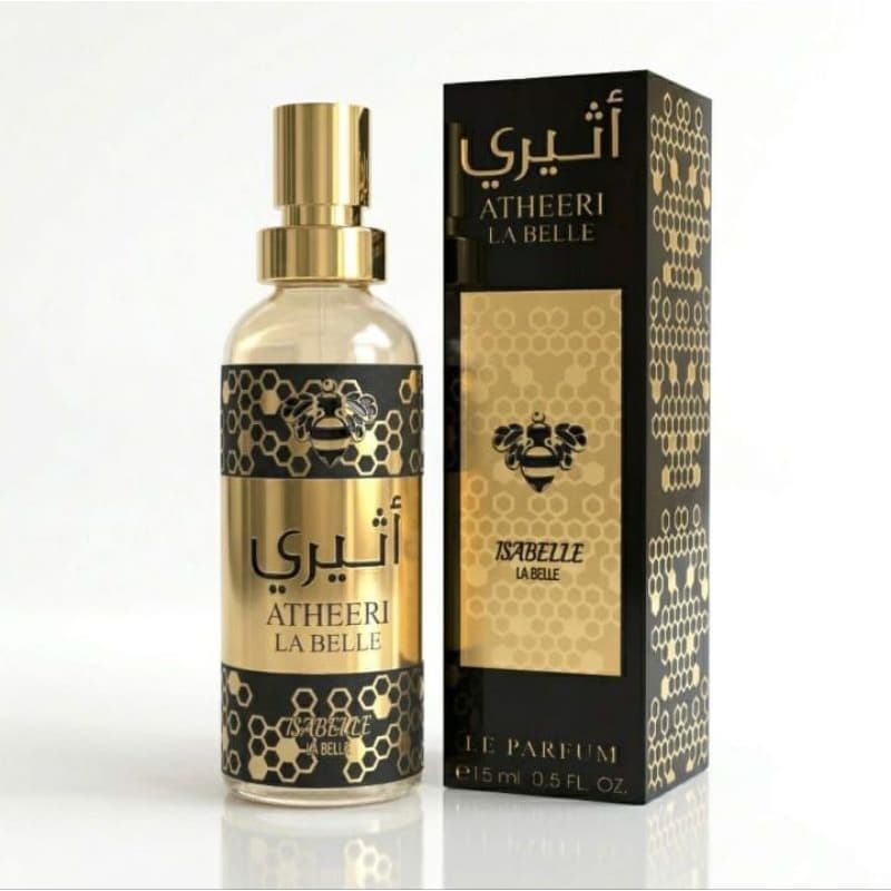 Atheri Le Parfum 15ml  Ambarado inspiração Isabelle la Belle Famoso Abelha