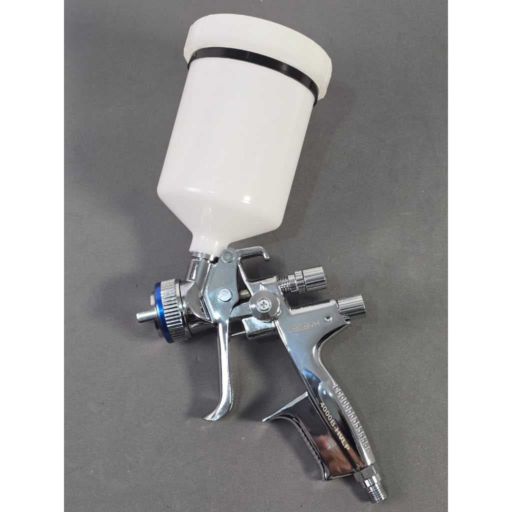 Pistola De Pintura Profissional 4000B HVLP Bico 1.3mm Gravidade 600ml Acabamento Automotivo